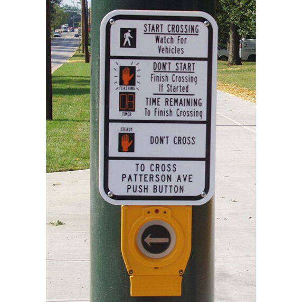 Crosswalk button