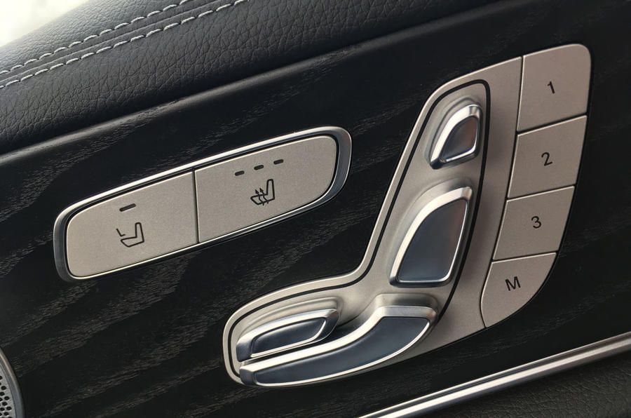 Mercedes-Benz seat controls