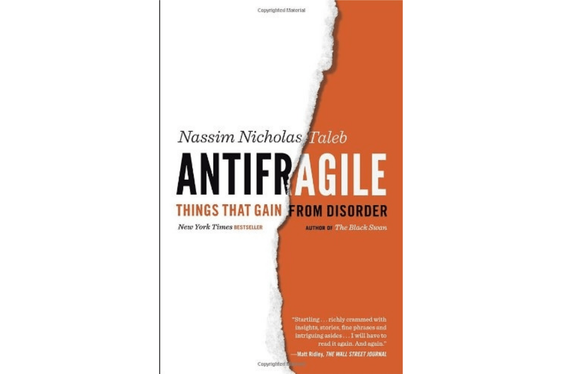 Antifragile by Nassim Taleb