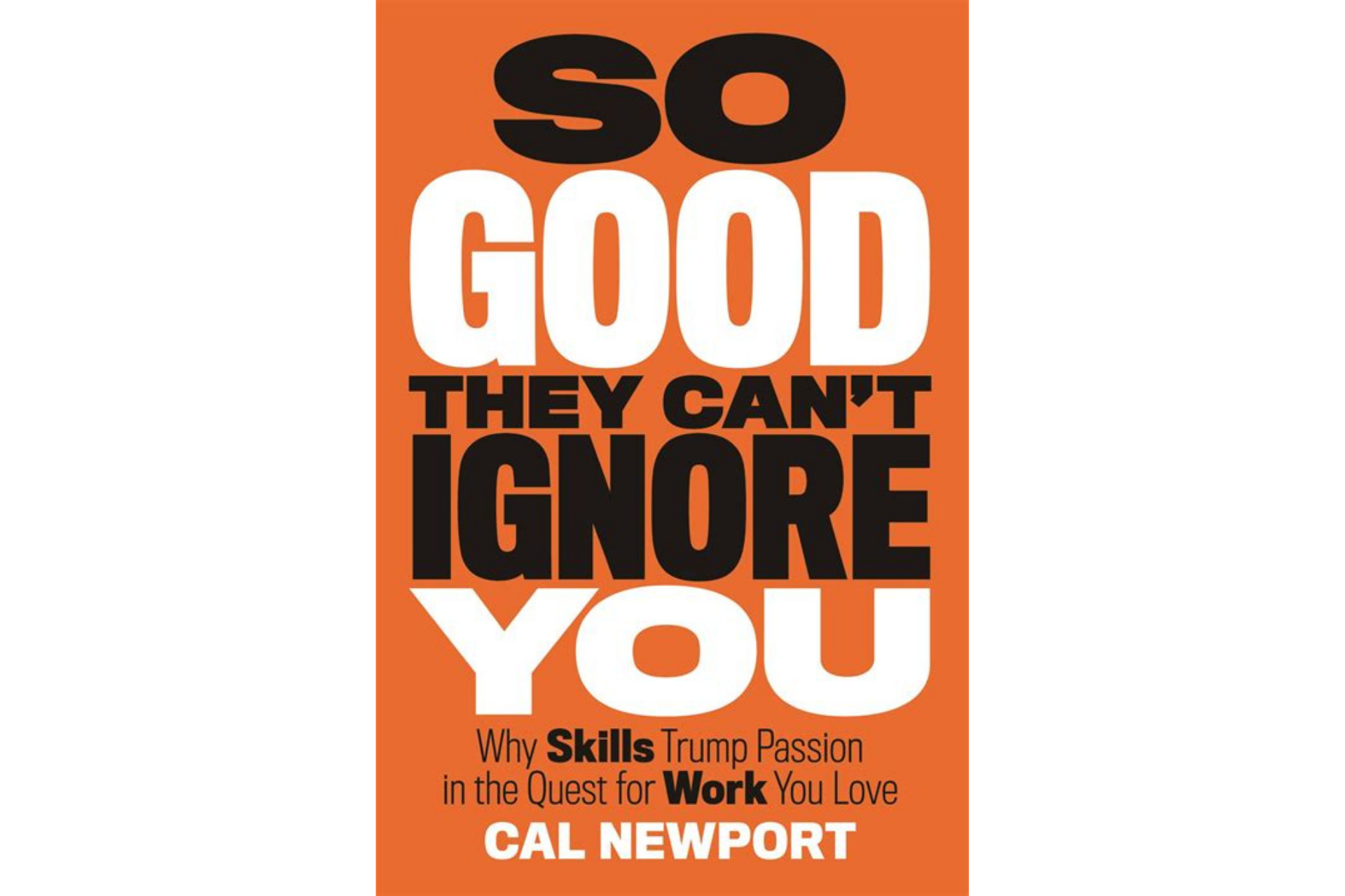 So Good They Can't Ignore You by Cal Newport